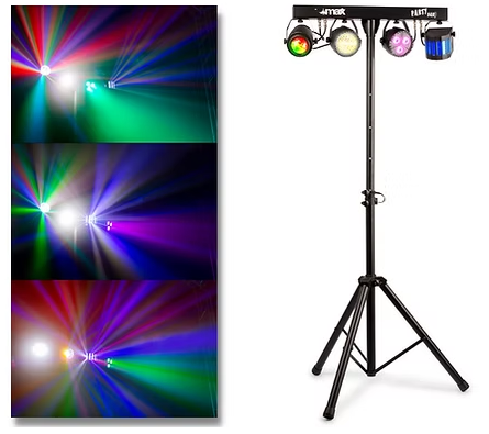 PartyBar09 – 4 LED Lights with Stand