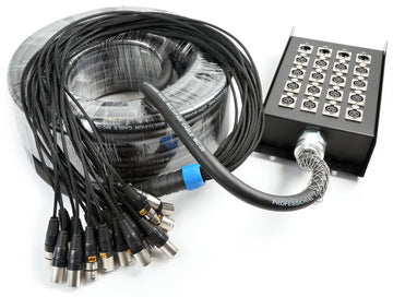 16-Channel Stage Snake – 16 Input / 4 Output XLR