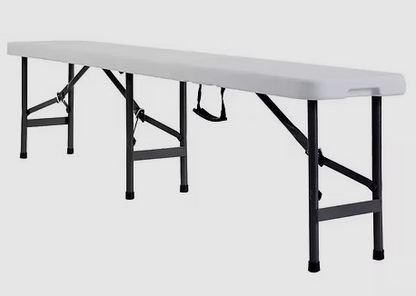 Trestle Bench Table Hire – 1.8m