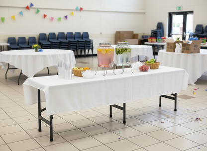 Trestle Bench Table Hire – 1.8m